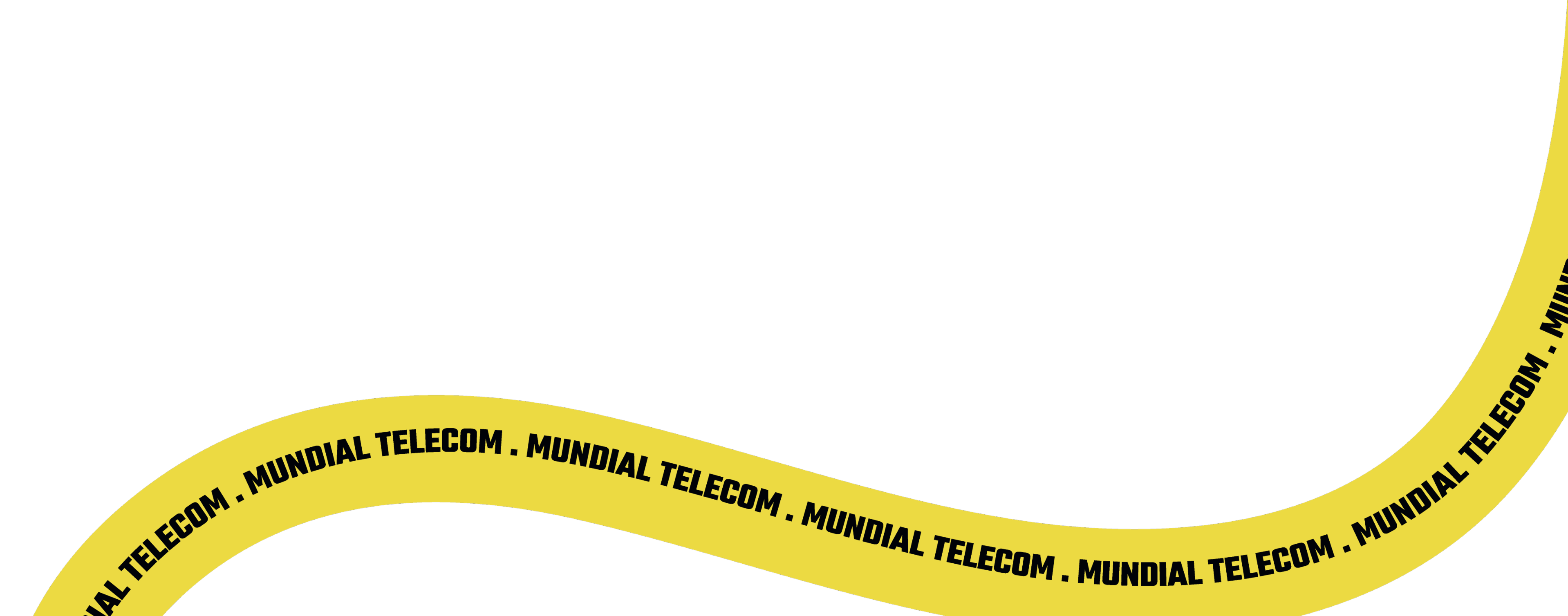 Fita decorativa amarela